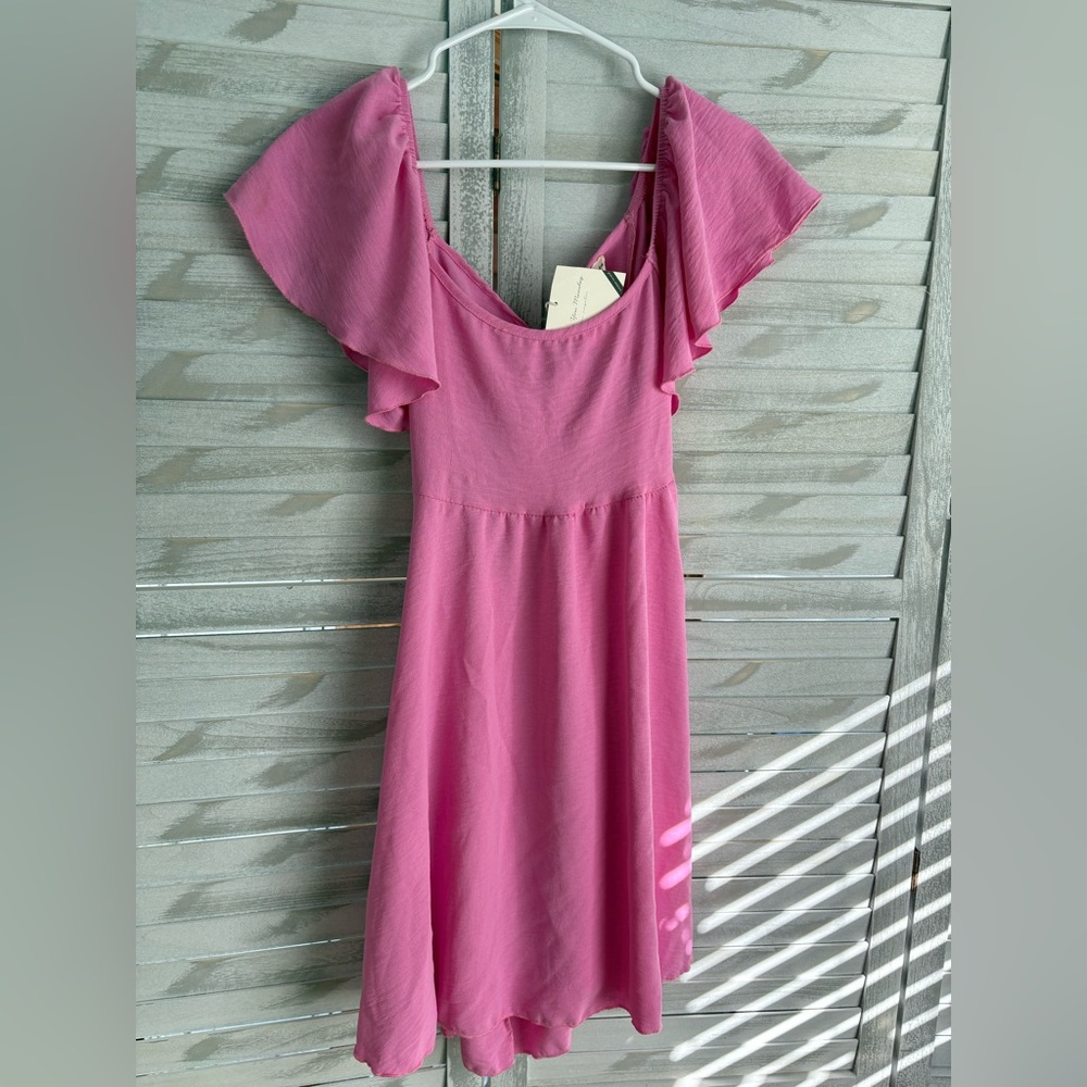 Pink sundress NWT